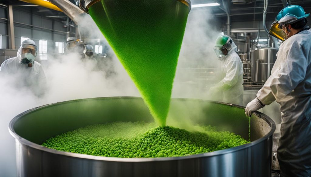 are hops used in lager
