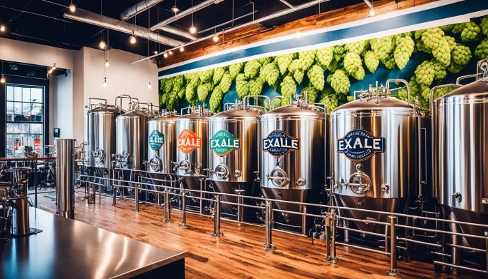 Brewery taprooms London