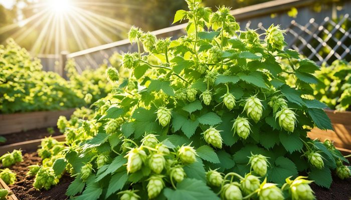 How difficult is it to grow your own hops for home brewing?