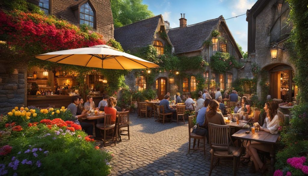 Pubs with beer garden Ashford