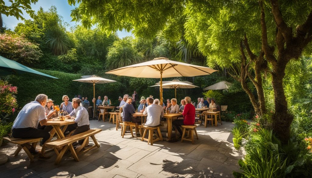Pubs with beer garden Folkestone