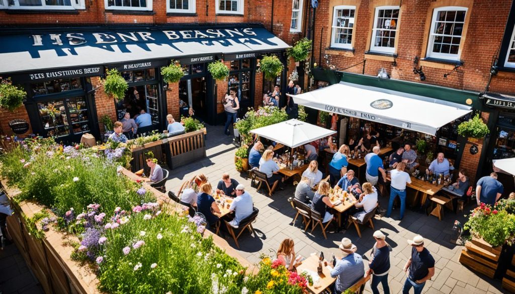 Pubs with beer garden Hastings