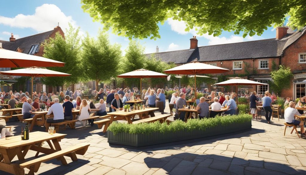 Pubs with beer garden Kent