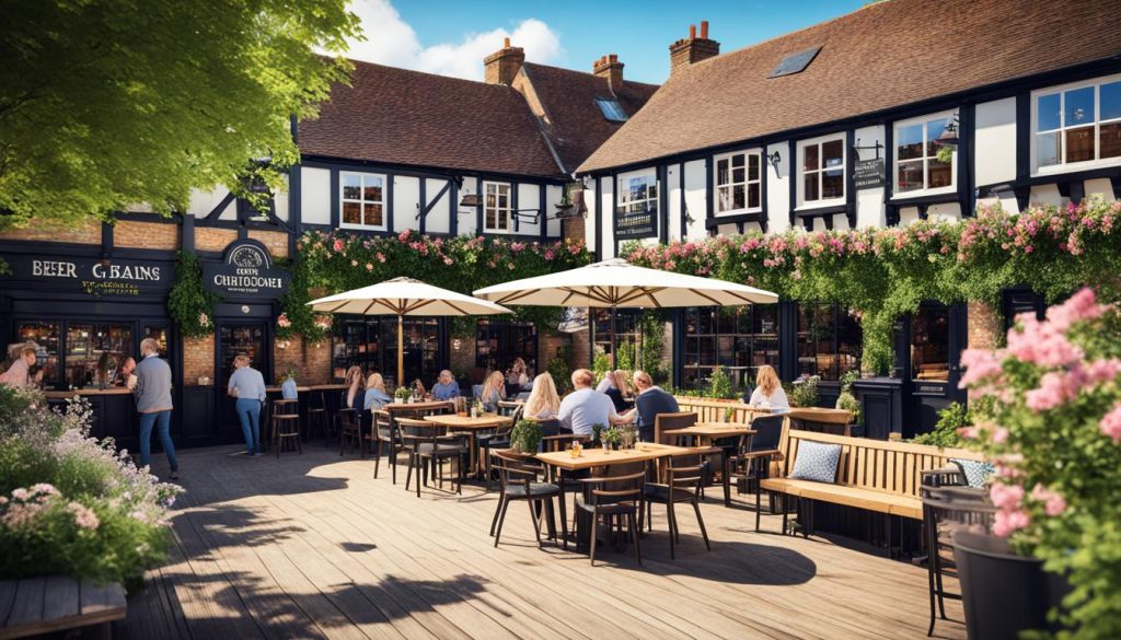 Pubs with beer garden Maidstone