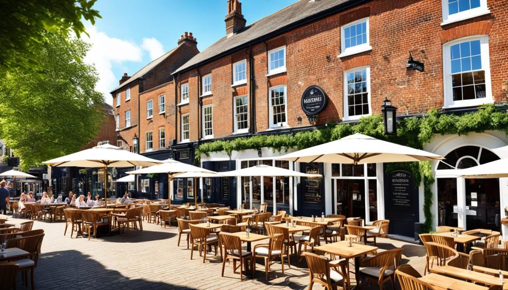 Pubs with beer garden Tunbridge Wells
