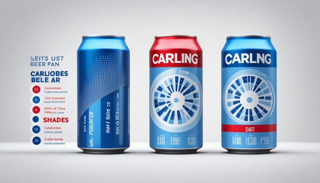 Carling pint calories