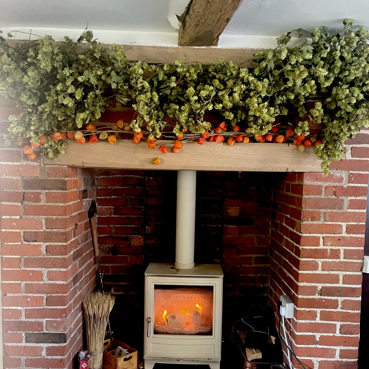 Hop Garlands Hukins Hops