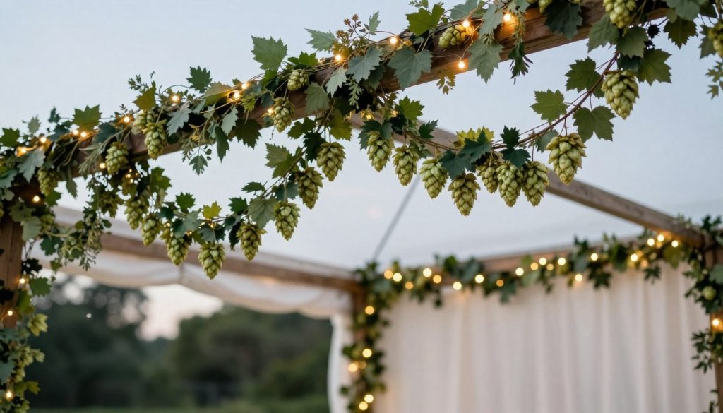 Dried Hop Garland (Hop Bine) for Decoration Hukins Hops Dried Hop Garland (Hop Bine) for Decoration Hukins Hops